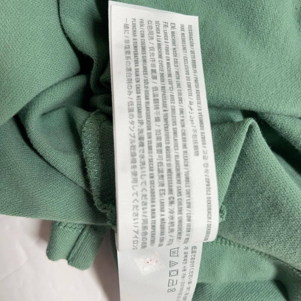 Abercrombie & Fitch Mens XXL Tall Polo Shirt Green Dont Sweat It - Picture 10 of 11